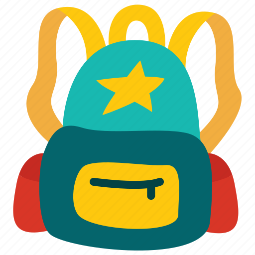 Backpack, boy, school, bag icon - Download on Iconfinder