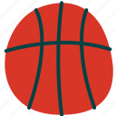 basket, ball, sport, basketball