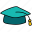 graduation, cap, education, diploma 