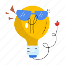 cool idea, light bulb, innovation, creativity, invention