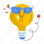 cool idea, light bulb, innovation, creativity, invention 