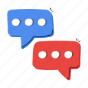 talk, chat, communication, speech bubbles, conversation 