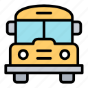 bus, transport, vehicle, back to school, education, school
