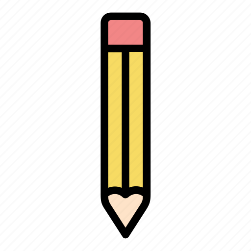 Pencil, back to school, stationary, education, knowledge icon - Download on Iconfinder