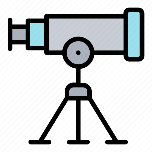 Telescope, science, education, back to school icon - Download on Iconfinder