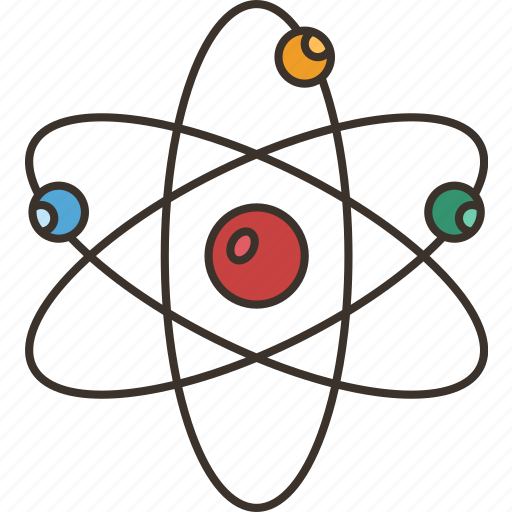 Atom, chemistry, physics, science, nuclear icon - Download on Iconfinder