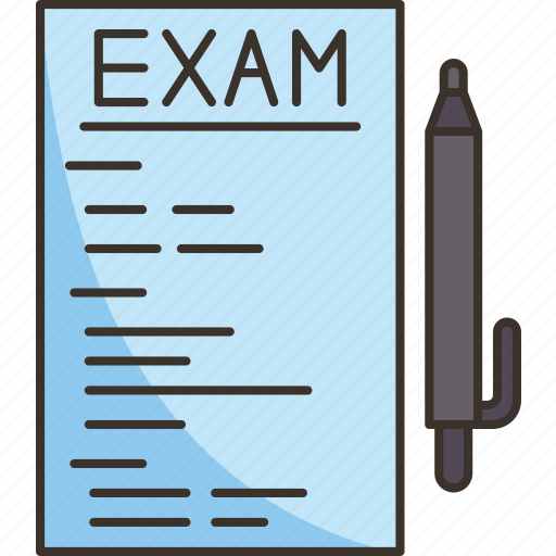 Exam, test, answer, paper, school icon - Download on Iconfinder
