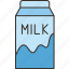 milk, dairy, drink, nutrition, breakfast 
