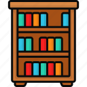 bookshelf, books, literature, library, bookcase