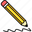 pencil, stationery, writing tool, write, school supply 