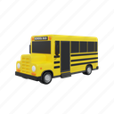 school bus, bus, transport, transportation, school, study, education 