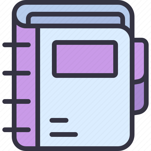 Notebook, book, education, writing, agenda icon - Download on Iconfinder