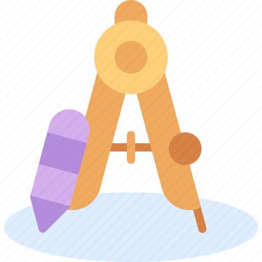 Compass, drawing, draw, edit, tools icon - Download on Iconfinder