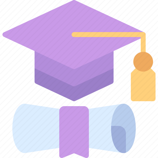 Graduation, diploma, graduate, degree, mortarboard icon - Download on Iconfinder