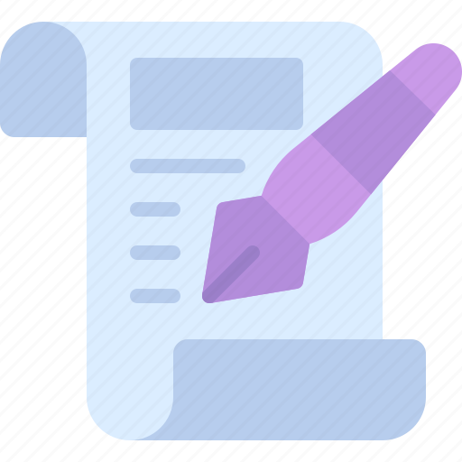 Writing, paper, notes, pencil, pen icon - Download on Iconfinder