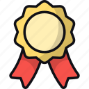 badge, medal, winner, success, achievement, award