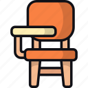study chair, classroom, school chair, education, furniture