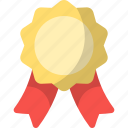 badge, medal, winner, success, achievement, award