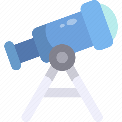 Telescope, stargazing, observation, astronomy, science, education icon - Download on Iconfinder