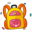 backpack, bag, student, education, school bag, travel bag 