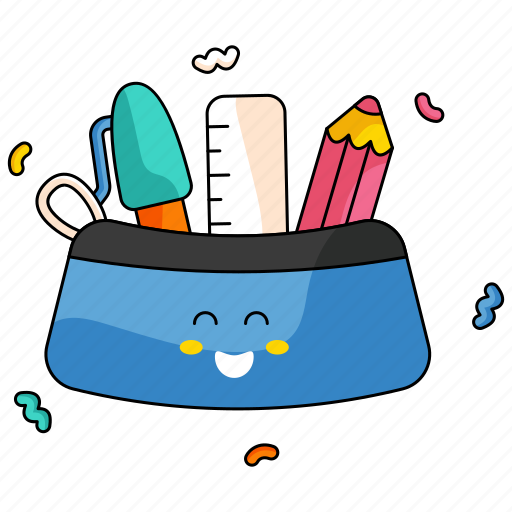 Pencil case, draw, writing, edit, tools and utensils icon - Download on Iconfinder