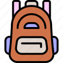 backpack, bag, school