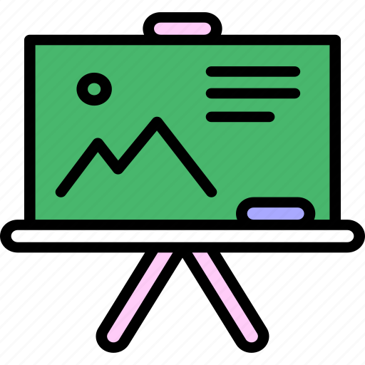 Geen, board, green board icon - Download on Iconfinder