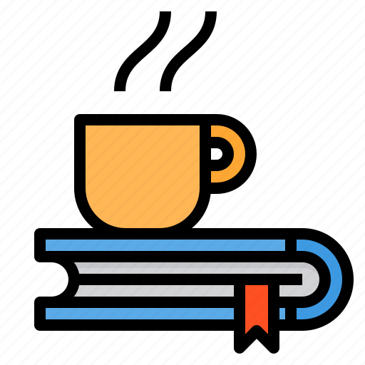 Book, break, coffee, education, reading icon - Download on Iconfinder