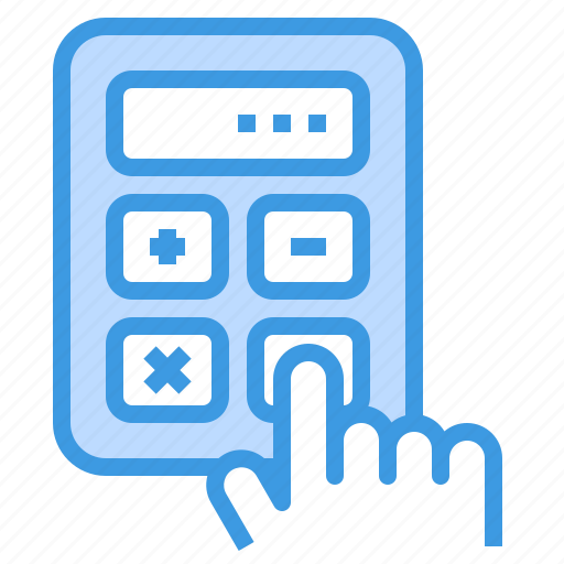 Accounting, calculating, calculator, maths, technology icon - Download on Iconfinder