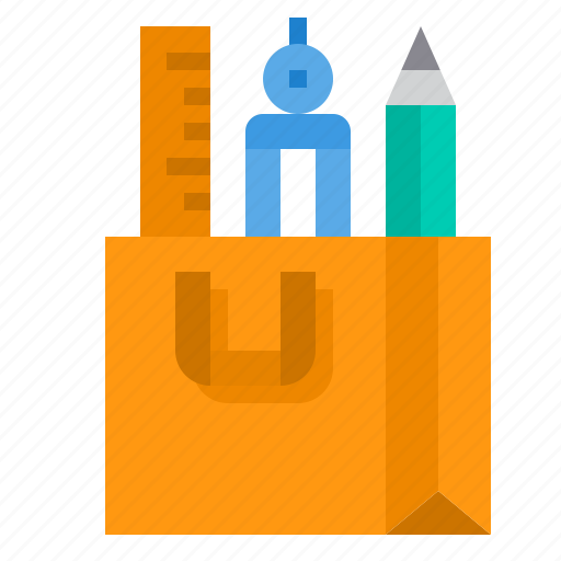 Edit, education, pencil, ruler, tools icon - Download on Iconfinder