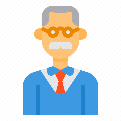 Avatar, man, old, people, teacher icon - Download on Iconfinder
