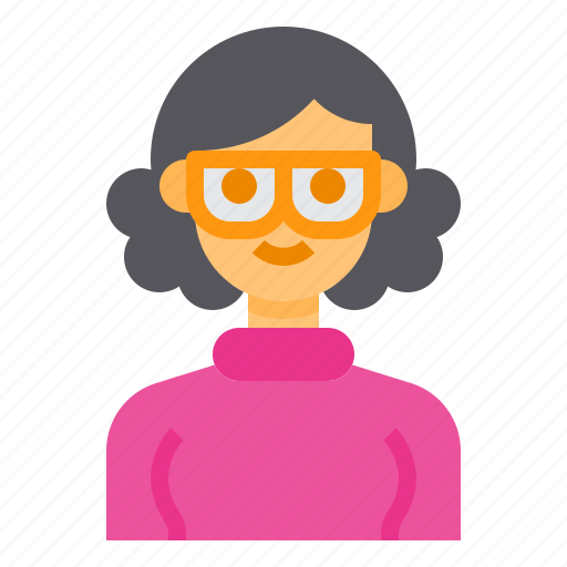 Avatar, education, eyeglasses, teacher, woman icon - Download on Iconfinder
