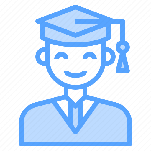 Graduated, man, graduate, success, graduates icon - Download on Iconfinder