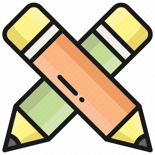 Pencils, pencil, draw, write, edit, pen, tool icon - Download on Iconfinder