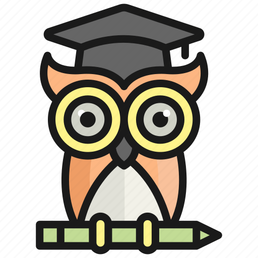 Wisdom, education, owl, knowledge, school, university icon - Download on Iconfinder