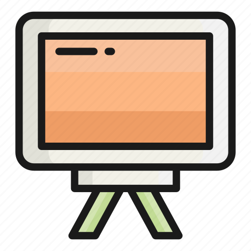 Whiteboard, presentation, board, business, eseal icon - Download on Iconfinder
