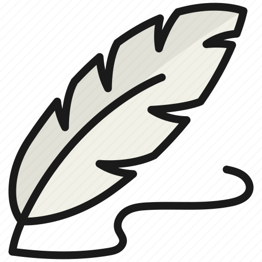 Quil, pen, feather, write, writing, edit icon - Download on Iconfinder