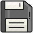 floppy, disk, save, storage, data, diskette, device