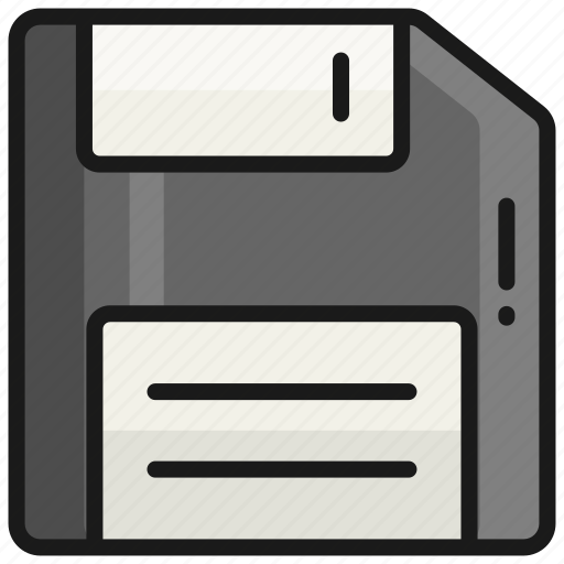 Floppy, disk, save, storage, data, diskette, device icon - Download on Iconfinder