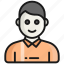 student, user, avatar, profile, man, person, people 