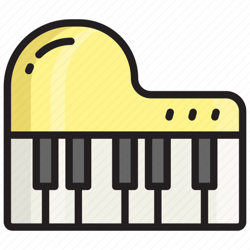 Piano, music, keyboard, instrument, sound, musical icon - Download on Iconfinder