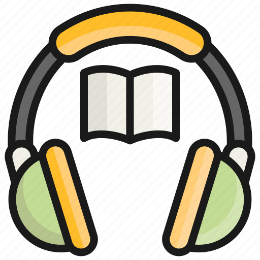 Listening, headphone, audio, lesson, microphone icon - Download on Iconfinder