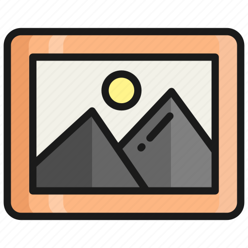Image, frame, photo, picture, landscape, gallery icon - Download on Iconfinder