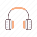 headphone, headset, music
