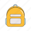 education, backpack, knowledge, travel, school, learning, book, bag 