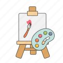 education, art, drawing, paint, brush, creative, painting, shape