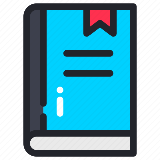 Book, bookmark, education, knowledge, learning, school, study icon - Download on Iconfinder