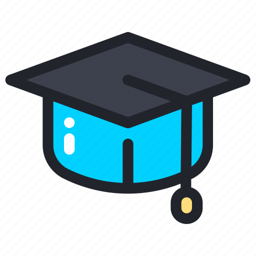 Education, graduation, hat, mortarboard, school, university icon