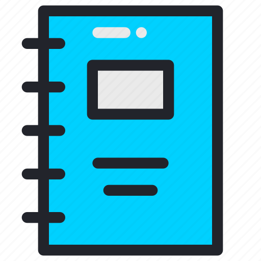 Book, education, knowledge, note, notebook, reading, school icon - Download on Iconfinder