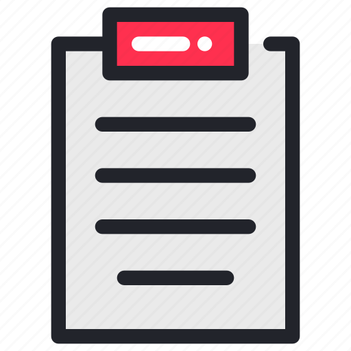 Document, page, paper, report, school, write icon - Download on Iconfinder